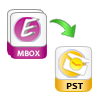 complete conversion of mbox files to pst