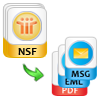 convert nsf to eml or msg