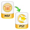 Export NSF file to PST