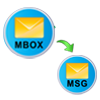 print mbox to msg