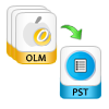 export multiple olm files