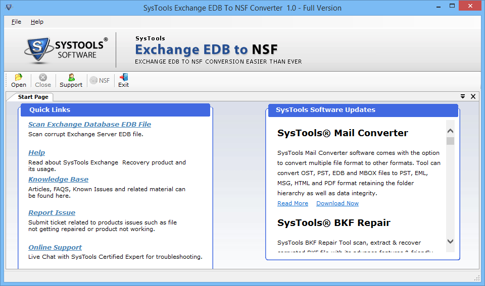 online export exchange edb files to nsf