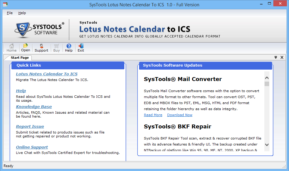 IBM notes calendar to ics