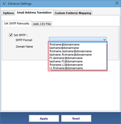 Canonical Name Mapping