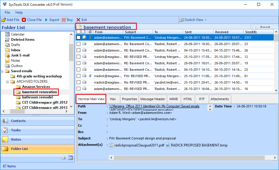 eml to pst converter portable